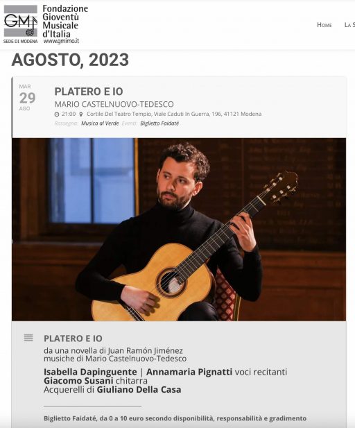 PLATERO E IO