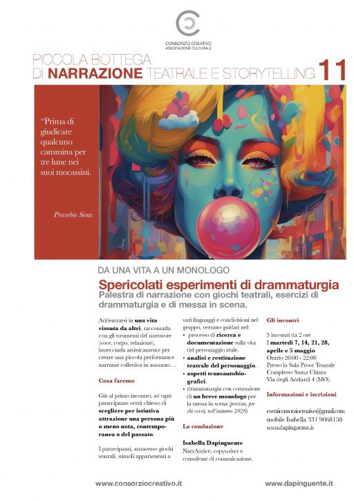 La Piccola Bottega di Narrazione 11