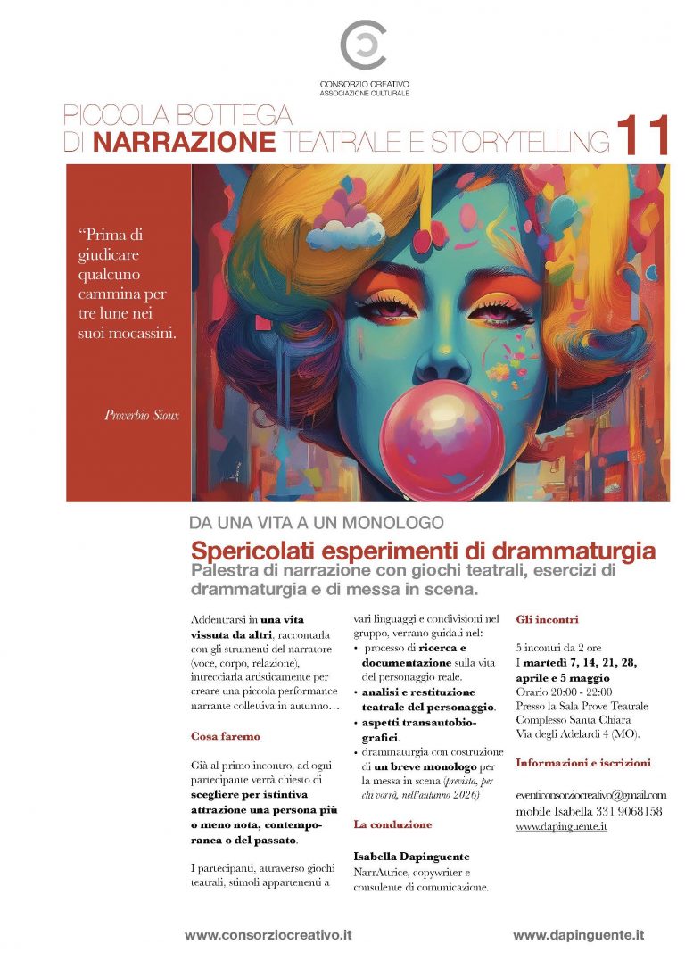 La Piccola Bottega di Narrazione 11